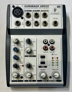 Behringer Eurorack UB502 Compact Mixer 5-Input 2-BUS Mixer - Picture 1 of 4