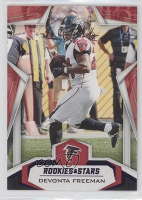2019 Panini Rookies & Stars Purple Devonta Freeman #66 - Image 1 of 2