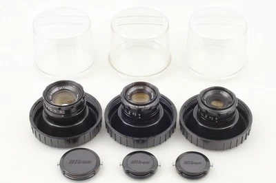 [Exc+5] Nikon EL Nikkor 50mm f/2.8 50mm f/4 75mm f/4 Enlarging Lenses From JAPAN - Image 1 of 4