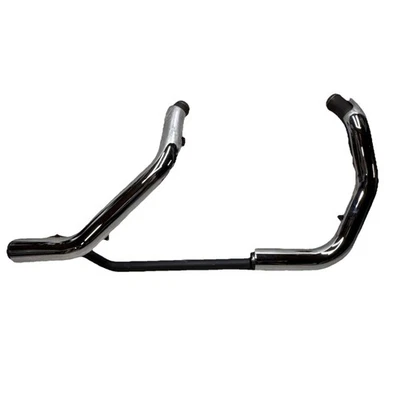 Harley Davidson 2014 - 20 Sportster XL 883 1200 头管带镀铬保护套。 — 第 1/4 张图片