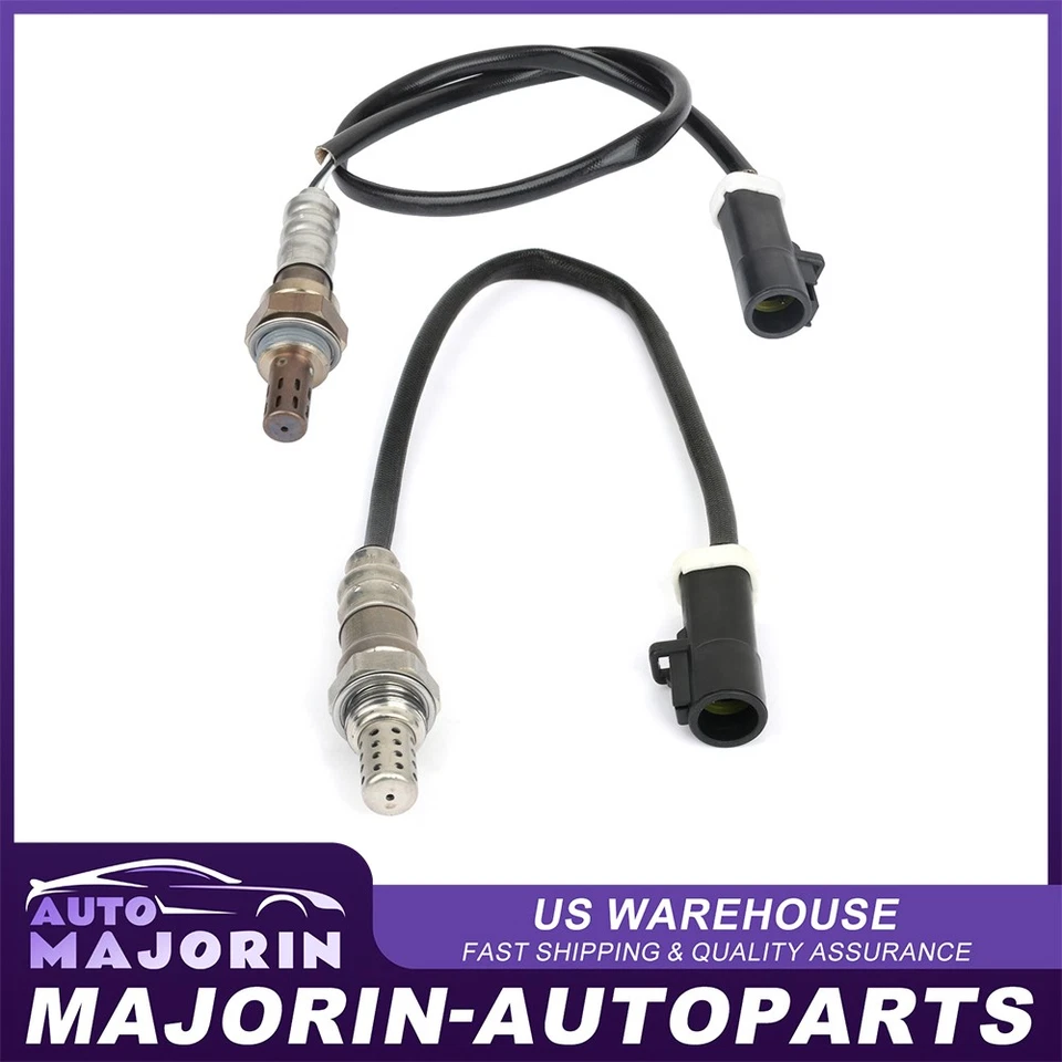 2X Oxygen 02 o2 Sensor Upstream & Downstream for 2001-2002 Mercury Cougar 2.5L Foto 1 de 1