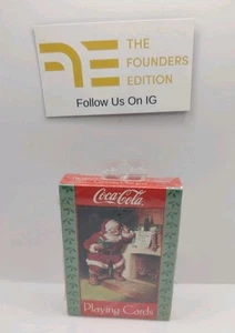 Vintage 1992 Coca-Cola Playing Deck of Cards Christmas Dear Santa theme Card - Picture 1 of 5