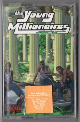 THE YOUNG MILLIONAIRES Grippin Grain SEALED Down South Gangsta Rap G-Funk Tape - Image 1 of 3