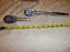 Two Snap-on 1/2" ratchets