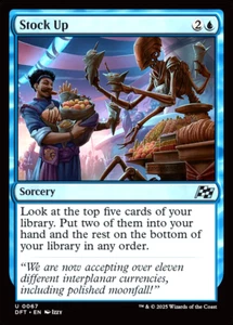 MTG Stock Up 67 Aetherdrift Foil - Foto 1 di 1