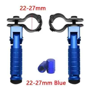 New Clamp CNC Aluminum Motorcycle Part Universal Pedals Folded Footrest Footpeg - Picture 1 of 36