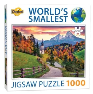 World's Smallest Jigsaw Puzzle - Bavarian Alps (1000 Pieces) - Picture 1 of 1