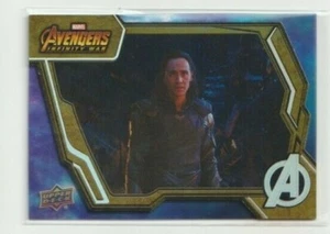 Upper Deck Marvel Avengers Infinity War Base Card Tier 1 #7 Loki - Picture 1 of 2