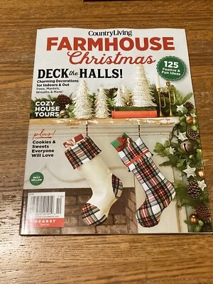 COUNTRY LIVING , FARMHOUSE CHRISTMAS- Deck the Halls! -Winter 2024 Magazine