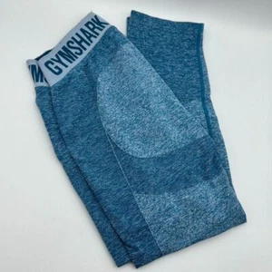 Gymshark Damen Leggings Dry Blue Größe S Small Kompression - Bild 1 von 4