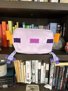 Minecraft Lilac Axolotl Plush Hat 2023 FuRyu Big Plush - Picture 1 of 9