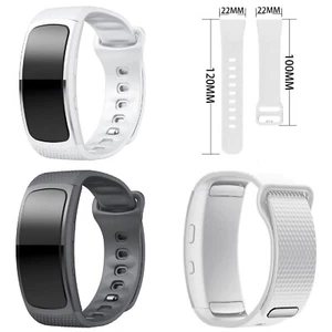22 mm Silicone Replacement Watch Band Strap For Samsung Gear Fit2/R360/R365/pro - Picture 1 of 12