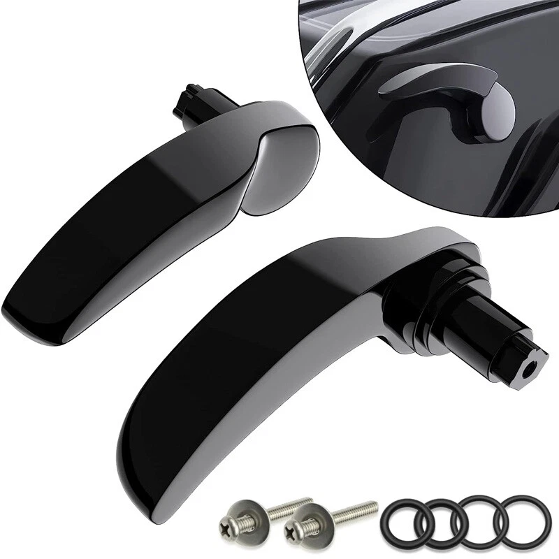 Motorcycle Saddle Bag Latch Kit for Harley-Davidson Road King 2014-2021 Black Foto 1 de 4