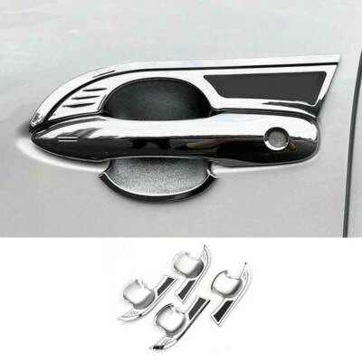 ABS silver Door Handle bowl Cover Molding Trim For Toyota Venza Harrier 2021-23 - Imagem 1 de 4