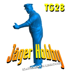 TG28 - Figura Modelo Capitán Remolcador Escala | Jager Hobby - Imagen 1 de 26