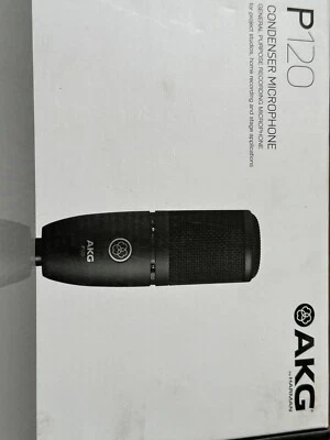 AKG P120 Studio Condenser Recording/Live Streaming Microphone Professional Mic - Image 1 of 4
