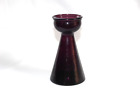 Vase de démarrage forçage vintage ampoule jacinthe en verre violet amiéthyste