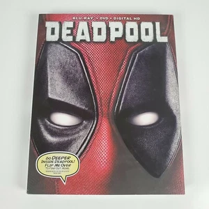 Deadpool w/Slip Cover Blu-ray & DVD 2016 DIGITAL EXPIRED - Picture 1 of 2