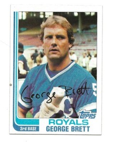 1982 TOPPS #200 GEORGE BRETT Near Mint