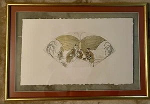 Fabulous Rare 10/195 Vintage Signed Lithograph “Cio - Cio Sau” By Helen Kunic - Picture 1 of 8