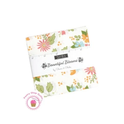 Moda BOUNTIFUL BLOOMS Sherri & Chelsi CHARM PACK 42- 5" squares Quilting Fabric - Image 1 of 4