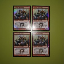 FOIL Towering Thunderfist x4 Gatecrash 4x Playset MTG Magic the Gathering