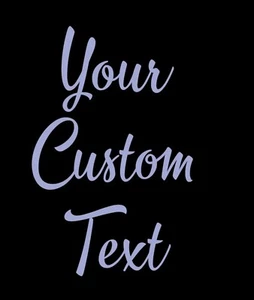 Calcomanía de vinilo personalizada con letras ¡muchas fuentes y colores disponibles! Pegatinas con letras - Imagen 1 de 18