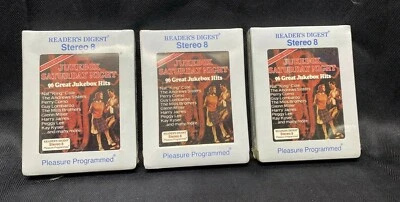 Lot 3 Readers Digest Jukebox Saturday Night 8 TrackTape Set Big Band Swing  - Image 1 of 4