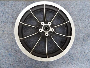 Harley EVO touring 10 Spoke 16"- 3" Front wheel rim 3/4" axle bearings '86-'99 - Picture 1 of 19