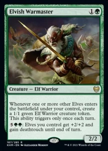 Elvish Warmaster ~ Kaldheim [ NearMint ] [ Magic MTG ] - Bild 1 von 1