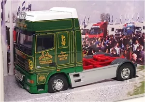 Corgi 1/50 Scale CC13223 - DAF XF Super Space Cab E.A. Gill - Green - Picture 1 of 5