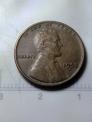 1953 D WHEAT PENNY Cover