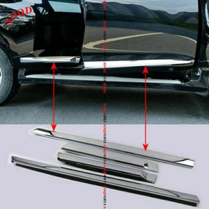 4X Chrome Door Body Molding Covers Trim For Toyota Land Cruiser LC200 2008-2020 - Bild 1 von 4