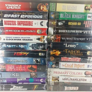 VHS Tapes - New & Sealed Movies - Picture 1 of 161
