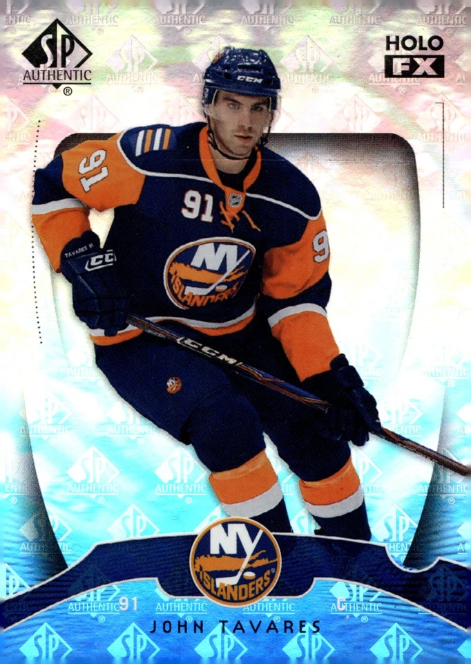 John Tavares - 2009-10 SP Authentic Holo FX Card #FX15 - New York Islanders - Image 1 of 2