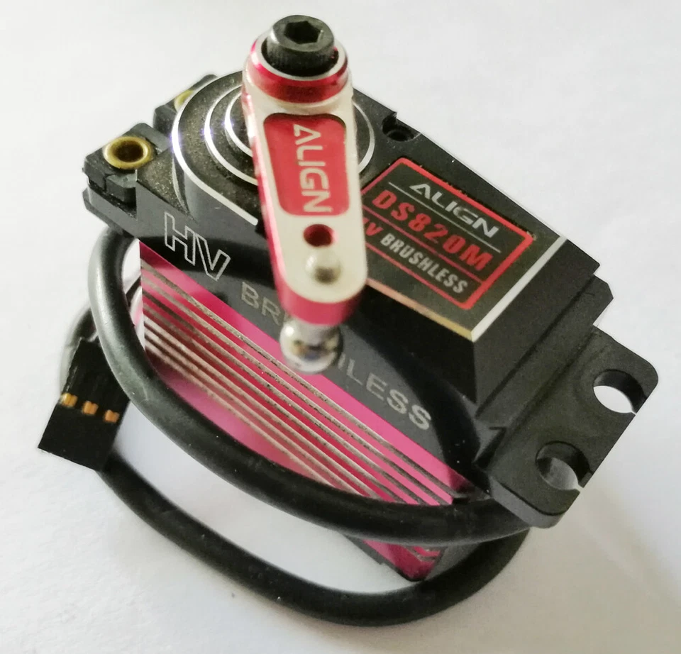 Align DS820M High Voltage Brushless Servo HSD82002 For TREX 550/600/700/800 Heli - Image 1 of 3