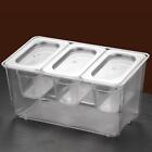 Chilled Condiment Caddy with Containers Serving Bar for Outdoor Hotel Party
