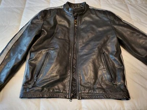 Thinsulate 3M Leather Jacket, Size 46 New - Picture 1 of 12