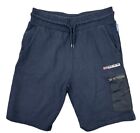 NAPAPIJRI Cotton Shorts Blue Size S Drawstring - 4 Pockets