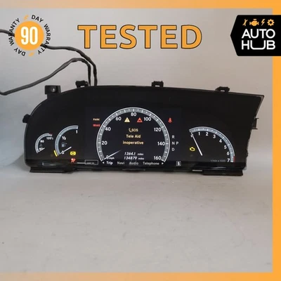 Velocímetro cuadro de instrumentos OEM 134k 07-10 Mercedes W221 S550 CL550 S450 Foto 1 de 4