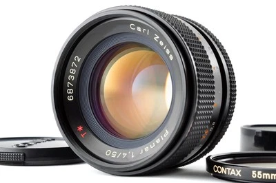 CONTAX Carl Zeiss Planar T* 50mm F/1.4 MMJ [MINT] C/Y Mount MF Prime Lens - Image 1 of 4
