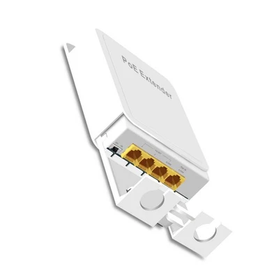 IP55 Waterproof 1000mbps 4Port POE Extender Repeater Ethernet Network Poe Switch - image 1 of 4