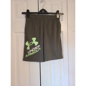 Under armour youth large boys sage green basketball shorts - Picture 1 of 5