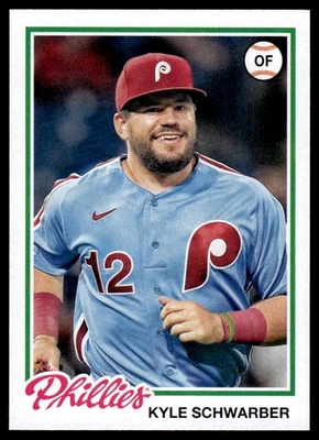 2022 Topps Archives #141 Kyle Schwarber - Image 1 of 2