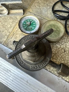 VICTOR Oxygen Regulator PARTS /REPAIR/ Untested Surplus - Picture 1 of 2
