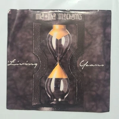 Mike + The Mechanics ~ Living Years/ Too Many Friends ~Atlantic PS 45 RPM Record - Imagem 1 de 4