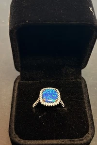 anillo ópalo 925 - Imagen 1 de 7