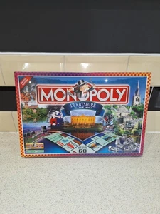 Monopoly Derbyshire Edition Board Game 2000 Winning Moves New - Picture 1 of 3