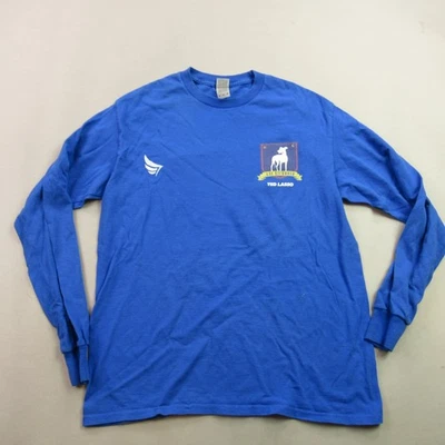 Рубашка Gildan для мальчиков средняя с длинным рукавом повседневная с вырезом лодочкой легкая Ted Lasso - Изображение 1 из 4