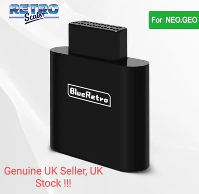 Retroscaler BlueRetro Wireless Game Controller Adapter For SNK NEO GEO MVS AES - Image 1 of 4